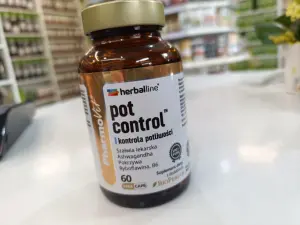 POTCONTROL -kontrola potliwości 60 kaps.